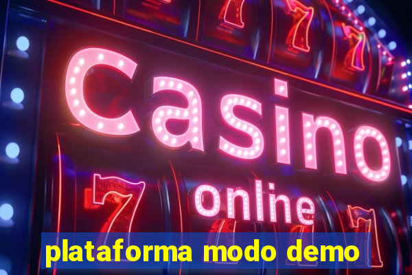 plataforma modo demo